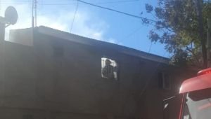 Fuego en departamento de Quilmes Oeste