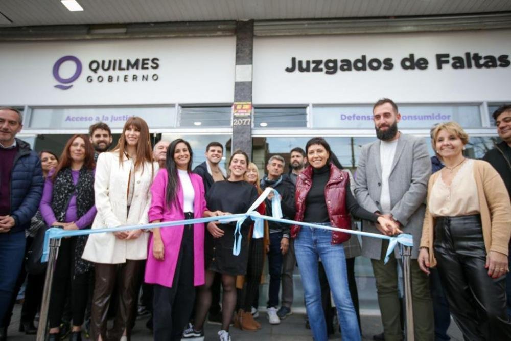 Inauguraron las nuevas oficinas de los Juzgados de Faltas N° 3 y N° 4