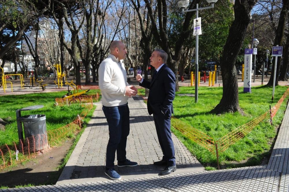 Martiniano y Pichetto recorrieron Quilmes