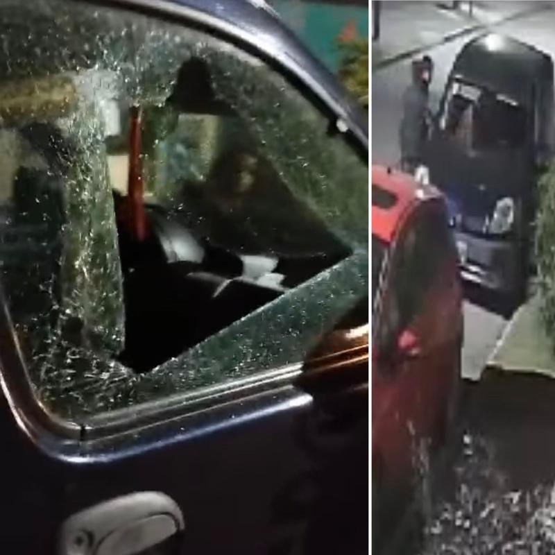 Villa Armonía: Rompieron la ventanilla de un vehículo para robar pertenencias
