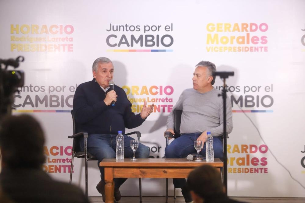 Gerardo Morales en Mendoza: “Sergio Massa hace Albertismo, creo que se van a comer una gran paliza en la elección”