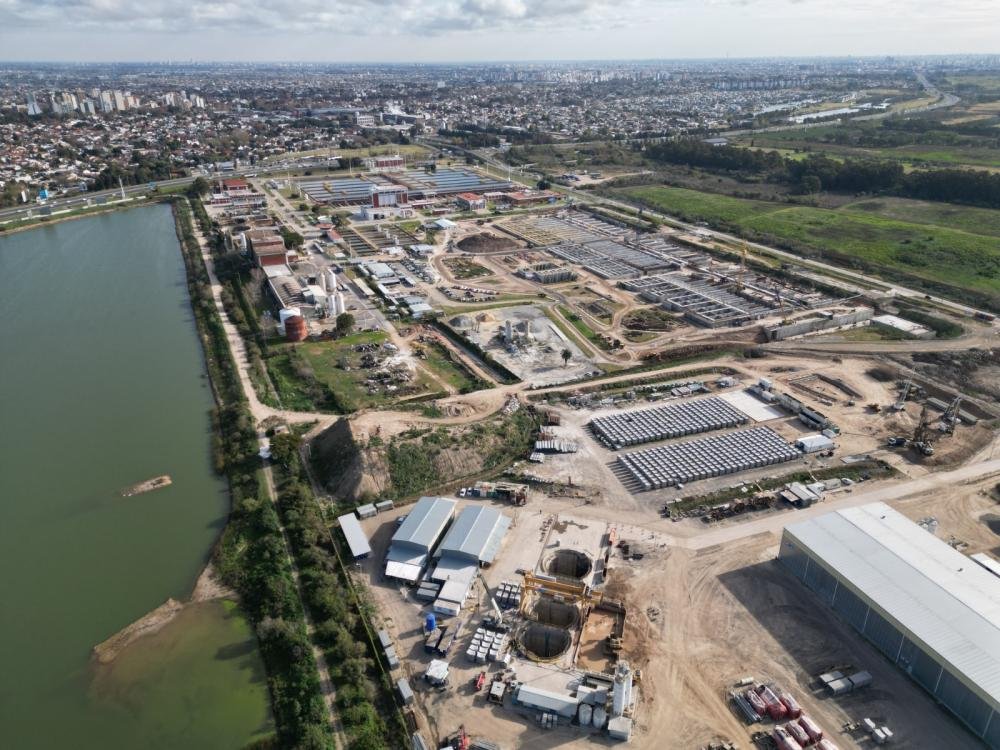 AySA anunció avances en la mega obra que beneficia a 2,5 millones de habitantes con agua potable