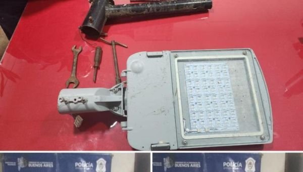 Dos detenidos por el robo de Luces LED