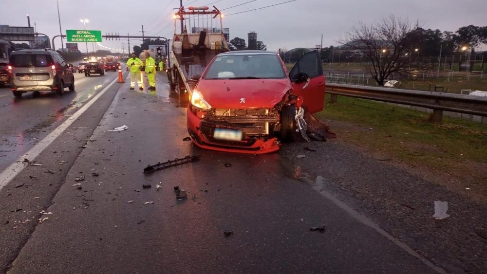 Nuevo choque en la Autopista: El cuarto en 24 horas