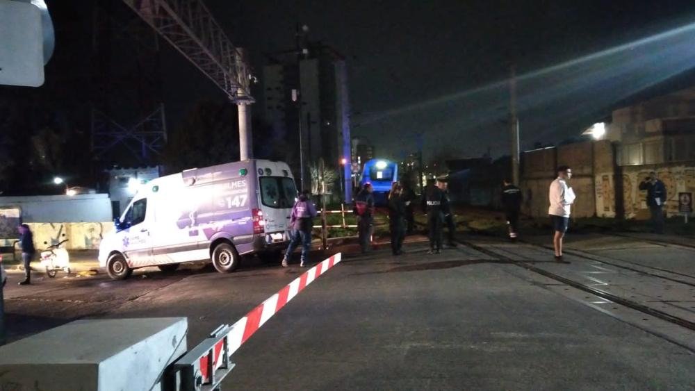 Muerte en las vías del Tren Roca