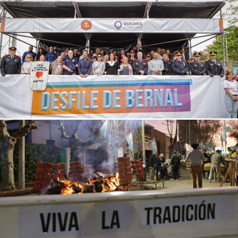 Se viene el desfile aniversario de Bernal y los tradicionales fogones