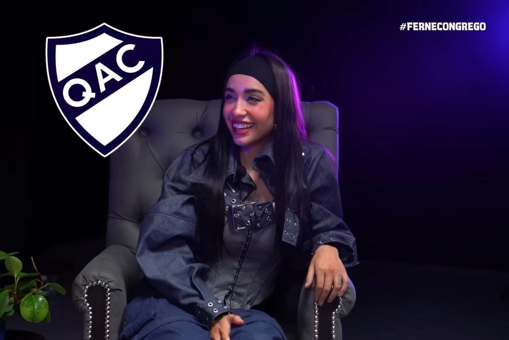 María Becerra: “Yo jugué en la reserva de Quilmes”