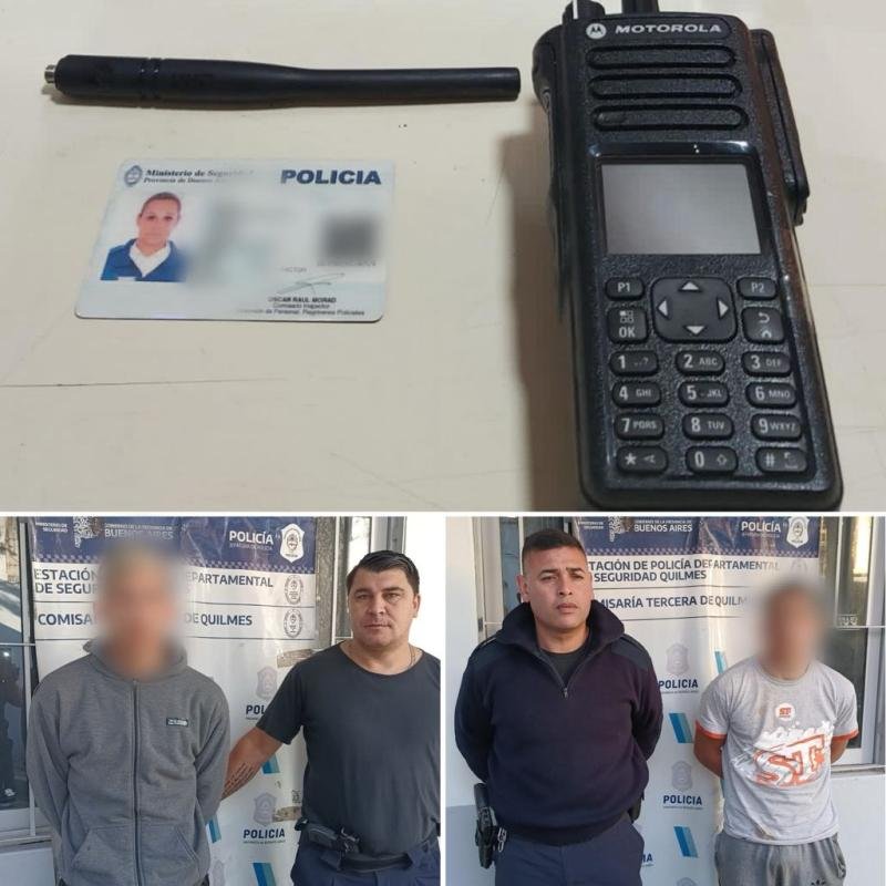Robaron a policías con armas de fuego y los detuvieron tras dos allanamientos