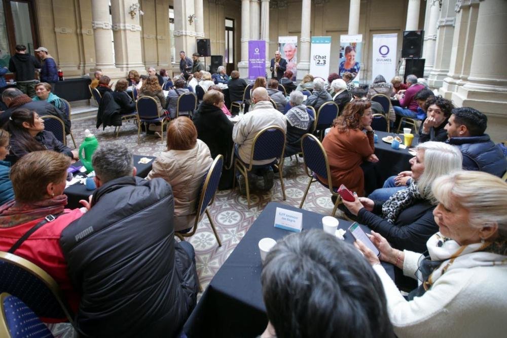Adultos mayores participaron de un Taller de Inclusión Digital