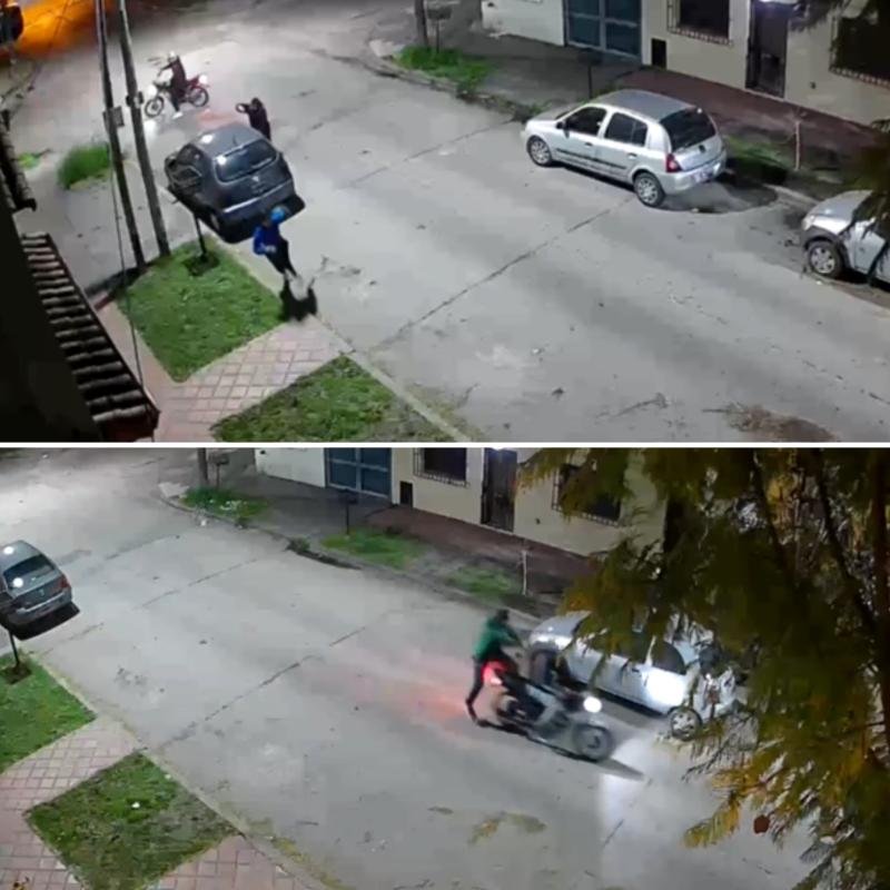 Dos violentos asaltos motochorros en una cuadra de Quilmes
