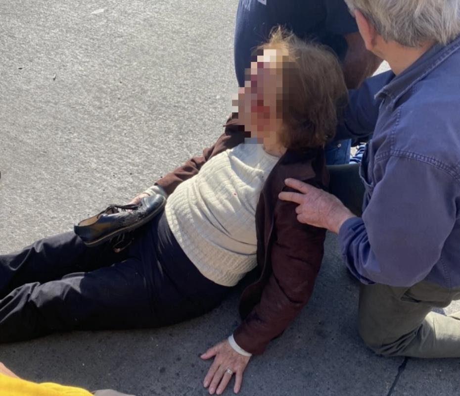 Atropelló a una mujer y se dió a la fuga