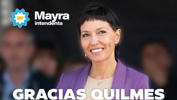 Mayra Mendoza logró la reelección en Quilmes