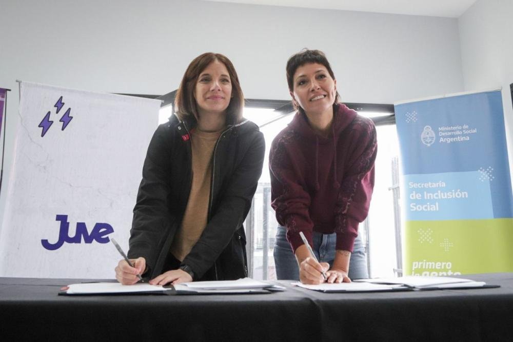 El Municipio suscribió a dos convenios con Desarrollo Social de Nación