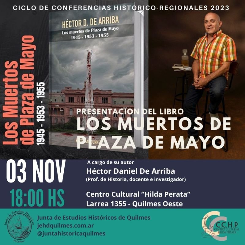 Presentación del libro "Los muertos de Plaza de Mayo"