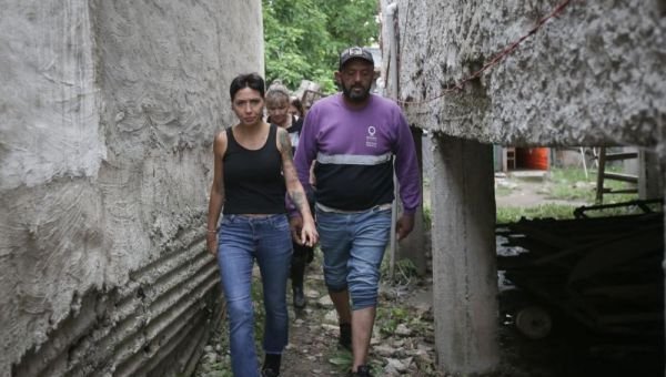 Mayra Mendoza supervisó el operativo municipal para atender la emergencia provocada por el temporal