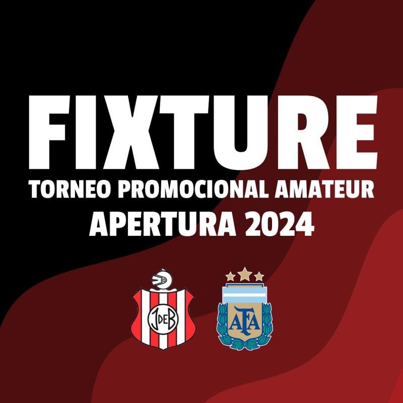 Conocé el fixture del Club Juventud de Bernal en el Torneo Promocional Amateur