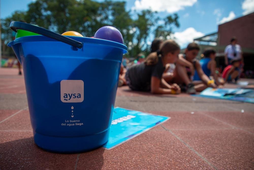 La actividad recreativa de AySA llega a las colonias infantiles