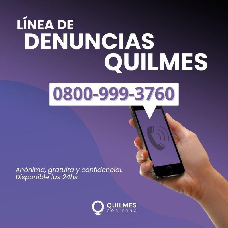 El Municipio habilitó nueva línea para realizar denuncias las 24 horas