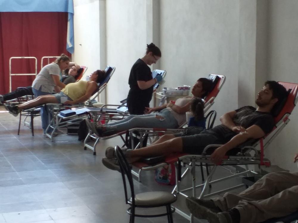 Exitosa jornada de donación de sangre para el Garrahan