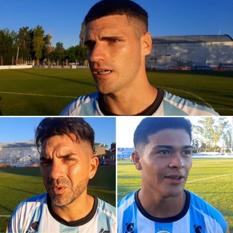 Los protagonistas del “Mate” coincidieron en la importancia de haber ganado de local