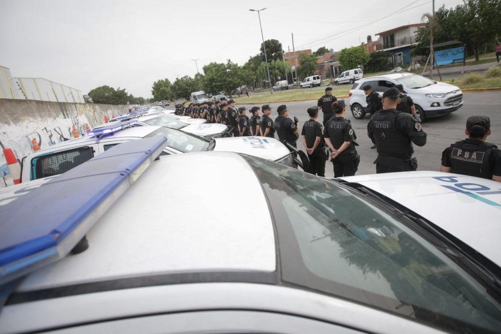 Megaoperativo de saturación vehicular con más de 100 efectivos