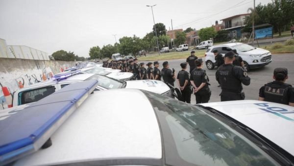 Megaoperativo de saturación vehicular con más de 100 efectivos
