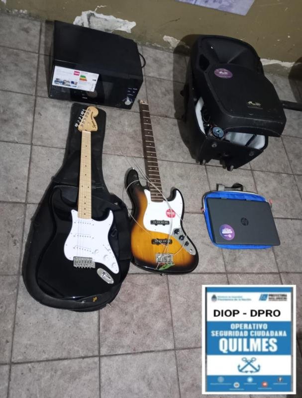 Detienen a ladrón que robó instrumentos musicales y electrodomésticos del CIC Agustín Ramírez