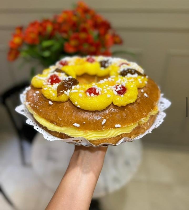La rosca de pascua de una confitería quilmeña que se volvió viral