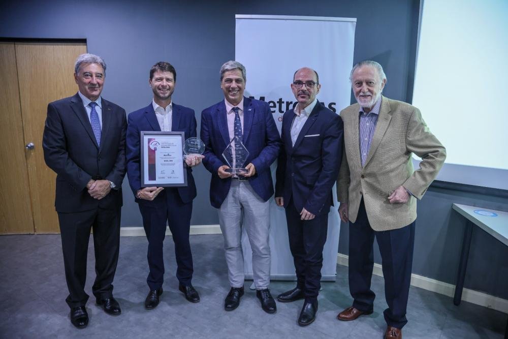 Reconocen a MetroGAS por la excelencia de sus procesos