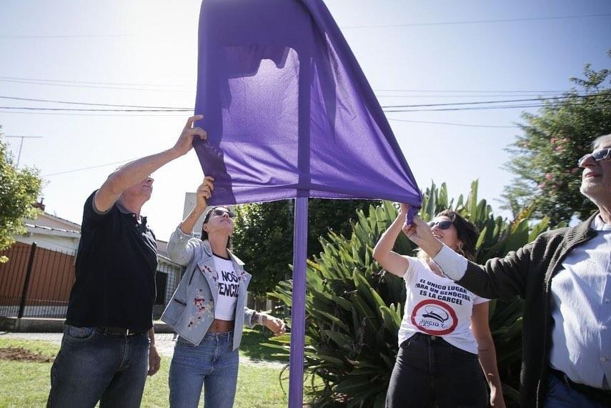 Descubrieron una señalética en homenaje a quilmeño desaparecido durante la dictadura