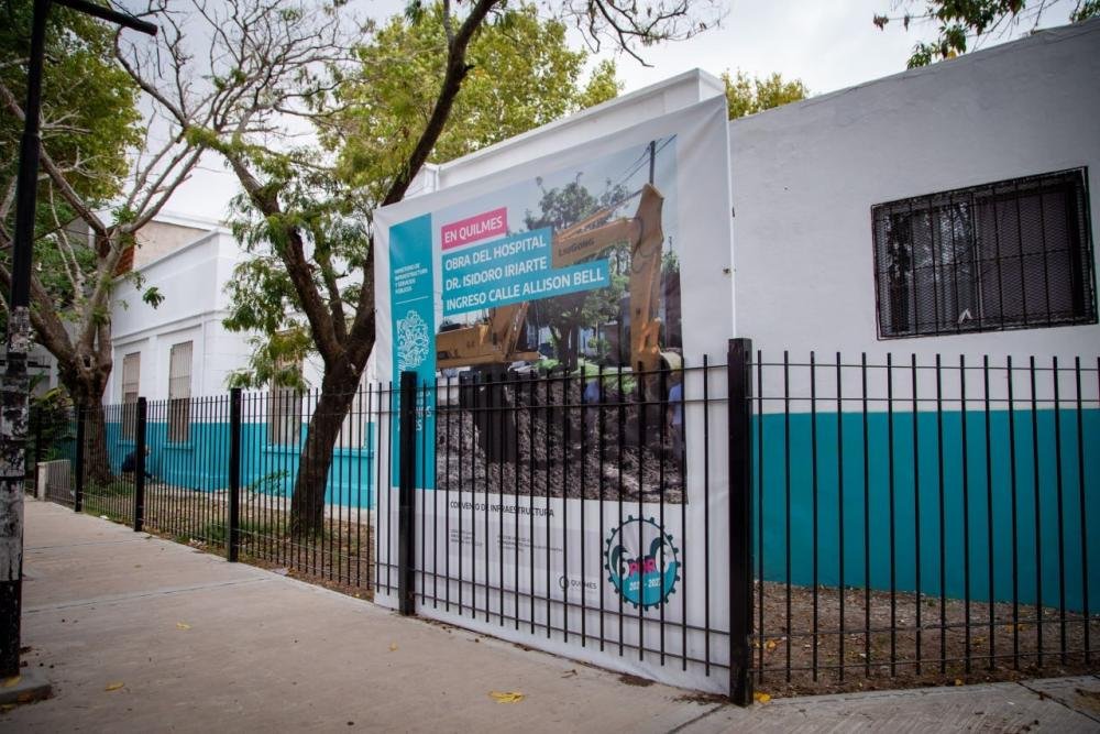 Siguen avanzando las obras de refacción integral en el Hospital Iriarte