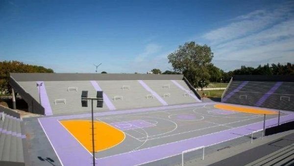 La obra del microestadio "Néstor Kirchner" ingresó en su etapa final