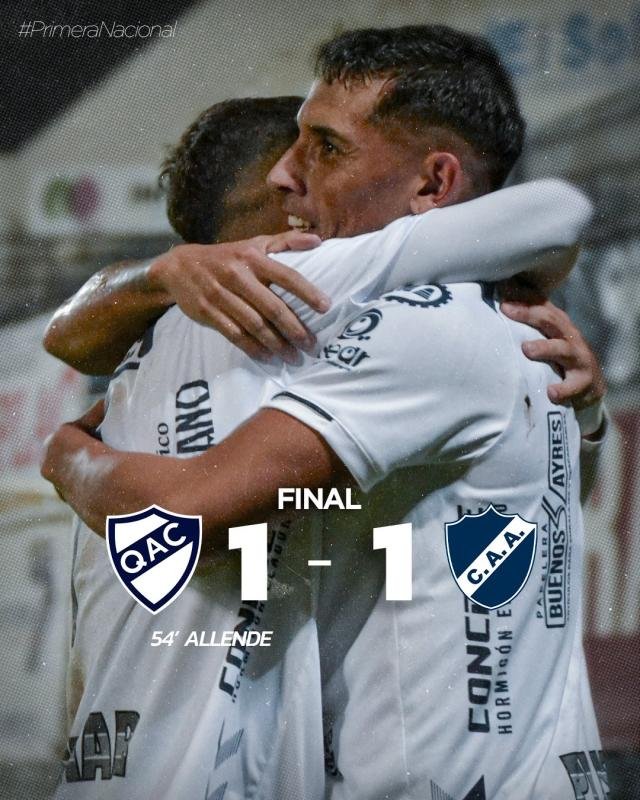 “El Cervecero” igualó contra Alvarado y quedó en el segundo puesto de la tabla