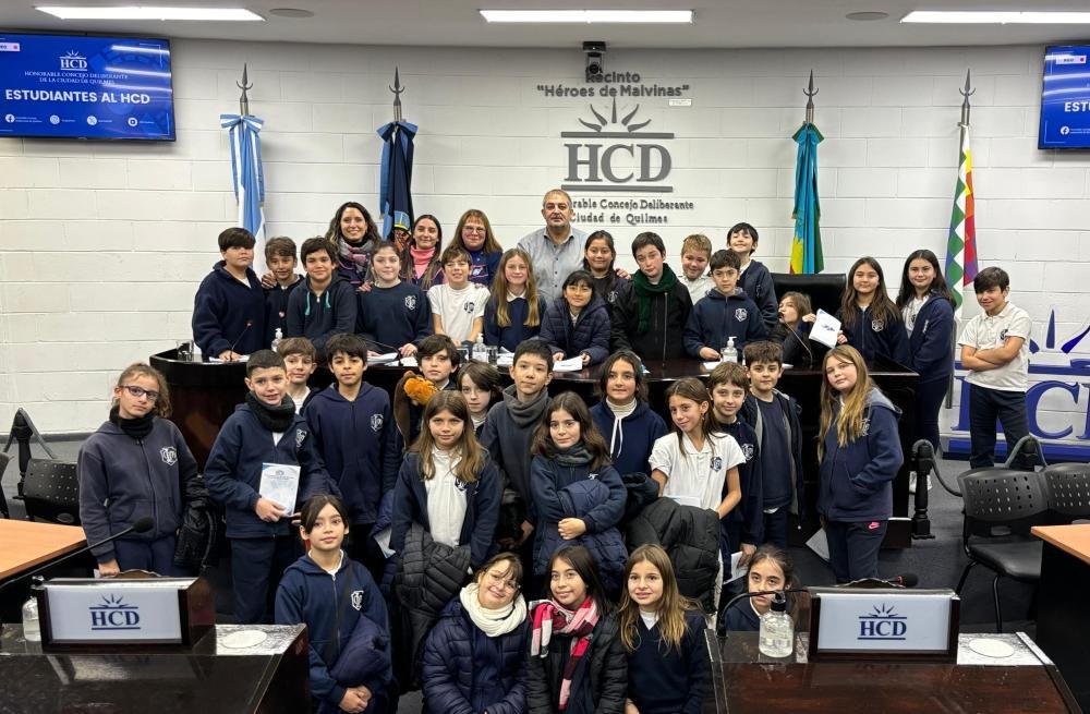 Alumnos del Instituto María Auxiliadora participaron del Programa “Estudiantes al HCD”