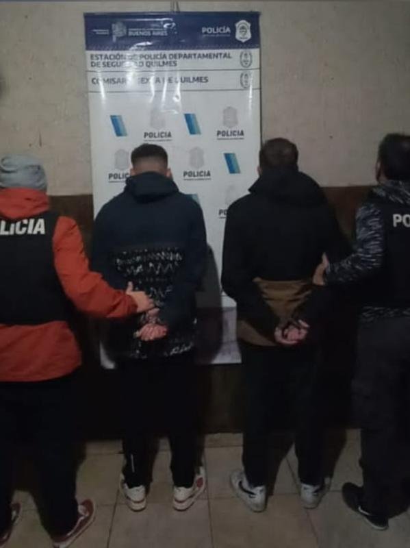 Detuvieron a dos sujetos acusados de cometer una entradera a un octogenario