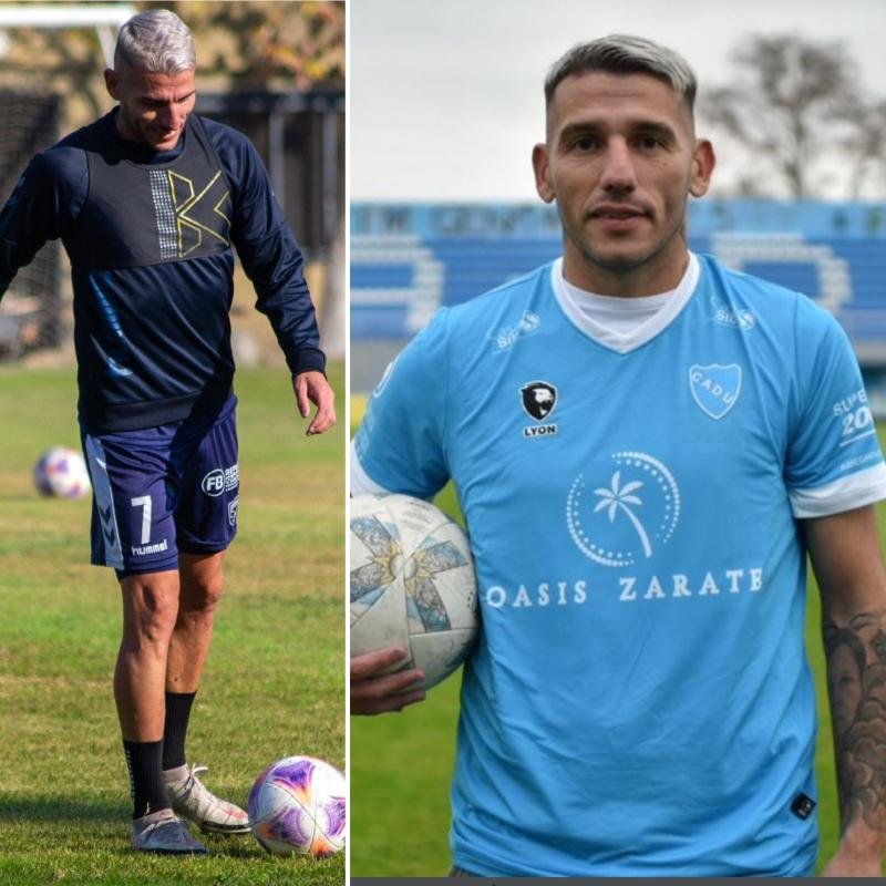 Martín Giménez se fue del “Cervecero” y retornó al CADU