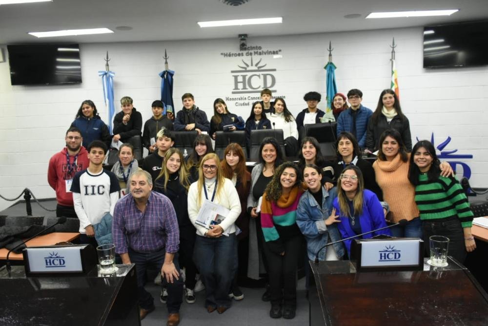 Alumnos de la Inmaculada presentaron un proyecto sobre ludopatía