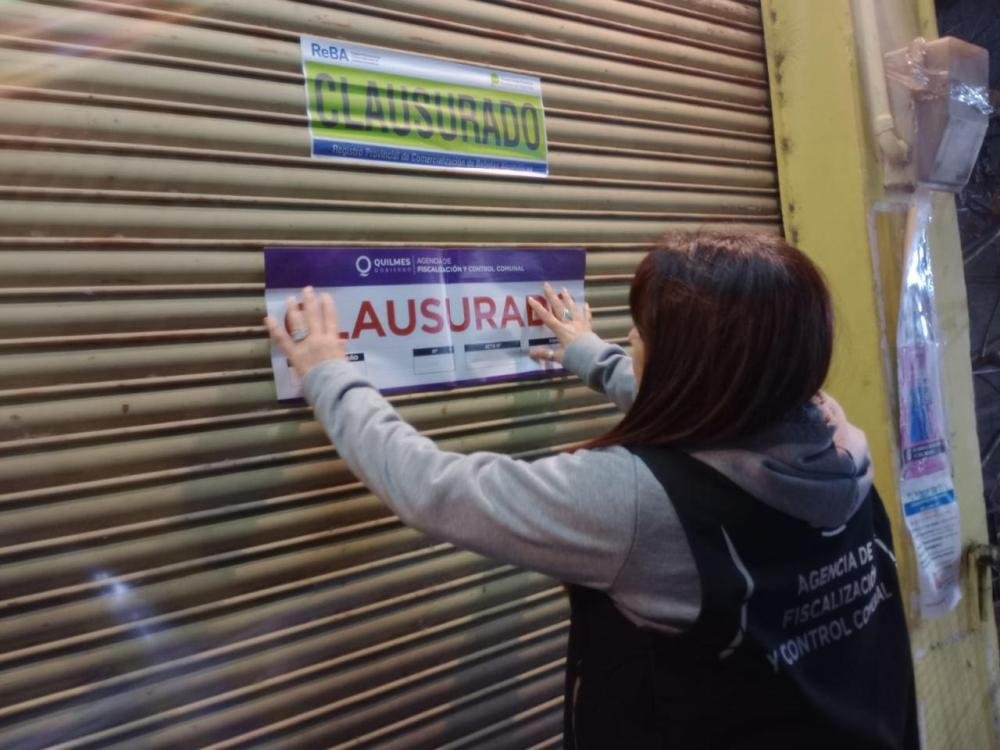 Clausuraron e infraccionaron salones bailables y kioscos