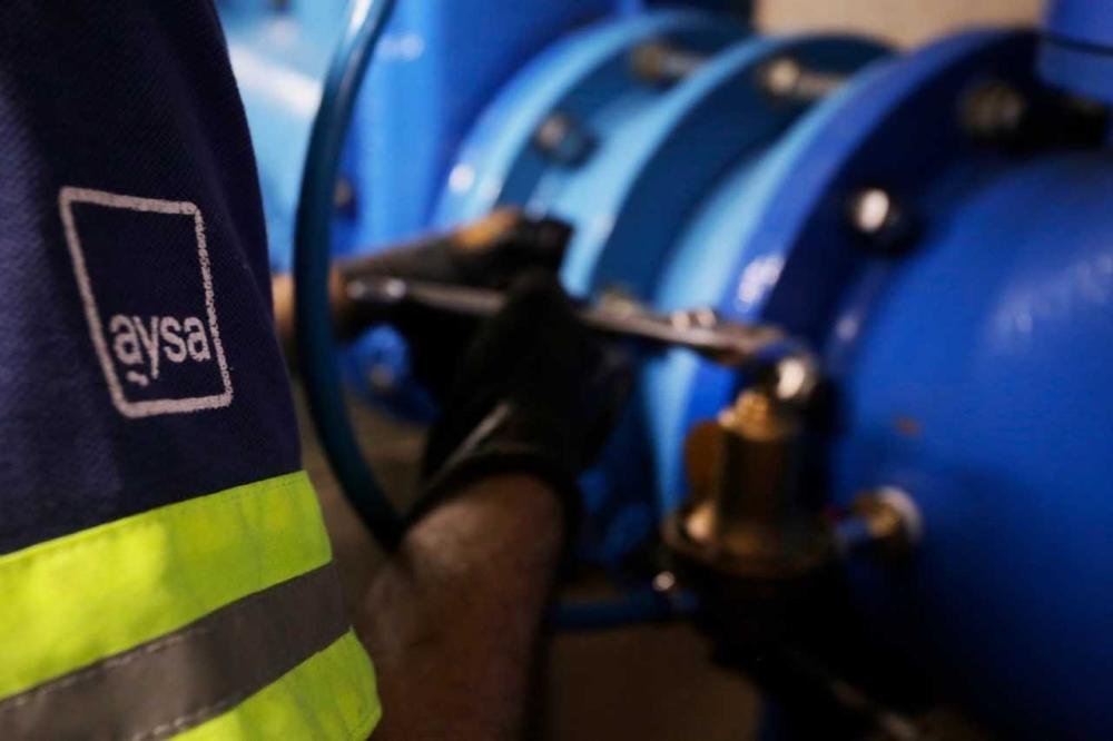 AySA realiza tareas de mantenimiento en la Estación Elevadora Quilmes