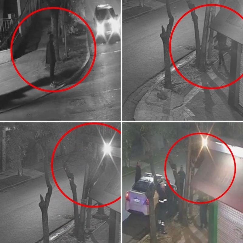 Quiso robar en una casa y fue detenido gracias al monitoreo de cámaras