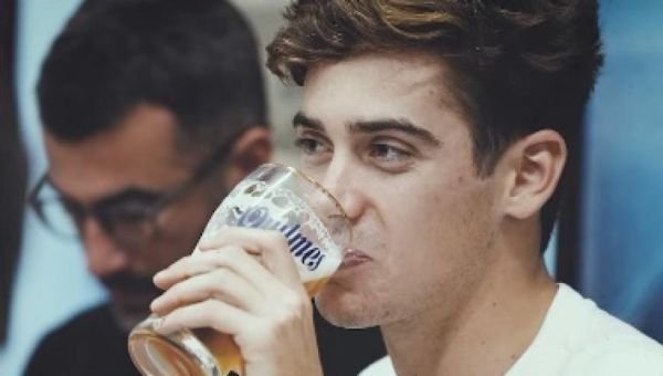 El homenaje de Quilmes sin alcohol a Franco Colapinto