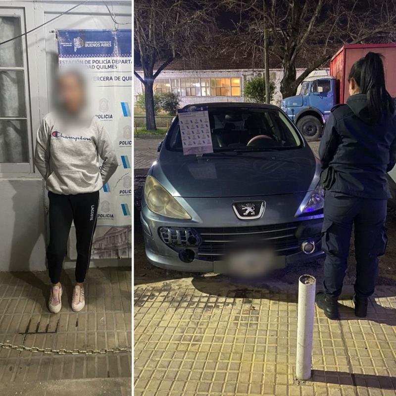 Detienen a una mujer acusada de realizar delivery de drogas