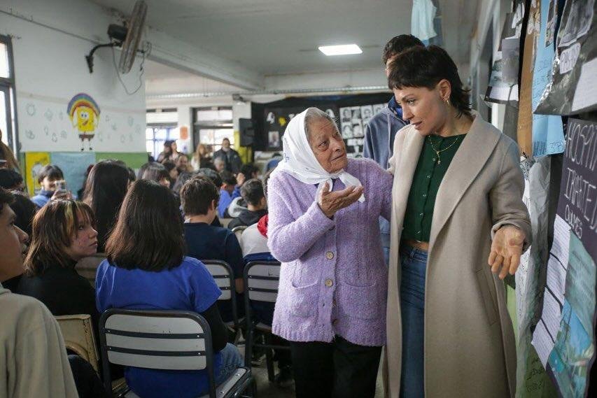 Mayra Mendoza participó del acto por la Memoria, Verdad y Justicia