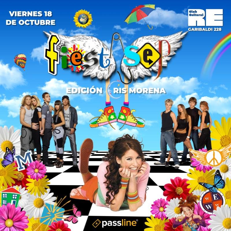 Noche homenaje a Cris Morena en Club RE