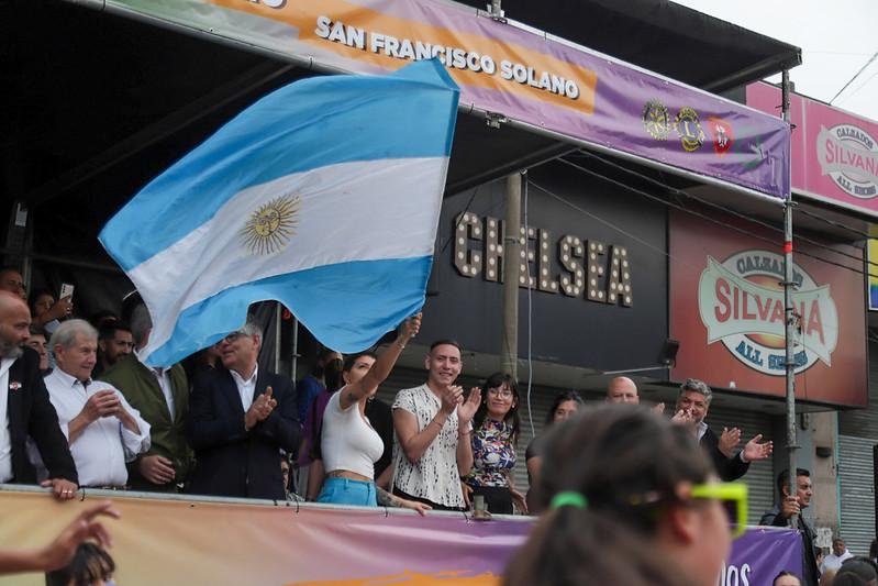Mayra Mendoza participó de los festejos por el 75° Aniversario de San Francisco Solano