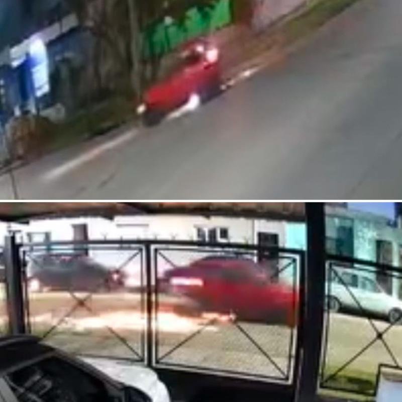 Un automovilista chocó a una moto y la arrastró por dos cuadras: Buscan testigos