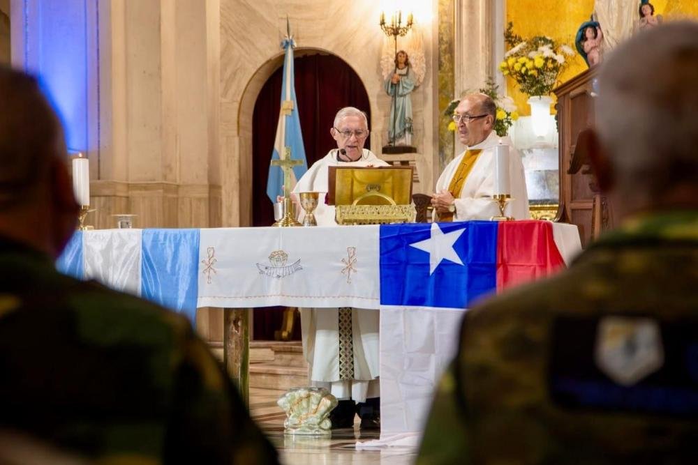 Misa en Quilmes por el 40° Aniversario del "Tratado de Paz y Amistad" entre Argentina y Chile