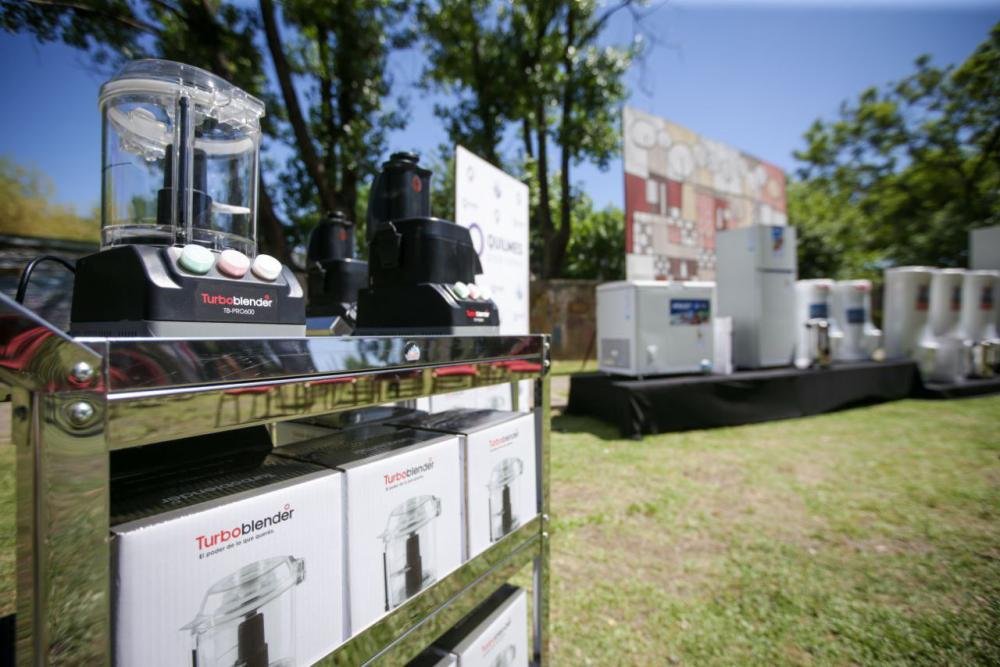 Entregaron nuevo equipamiento para comedores escolares