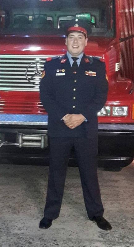 Luto en el mundo bomberil de Quilmes por el fallecimiento del suboficial mayor Damián Guglielmino
