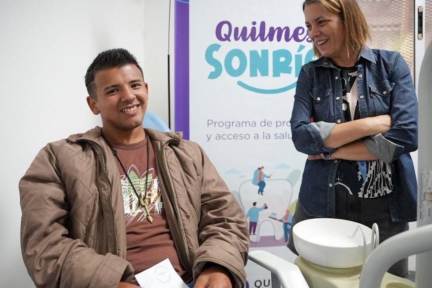 Entregaron más de 40 prótesis dentales a vecinos de La Ribera